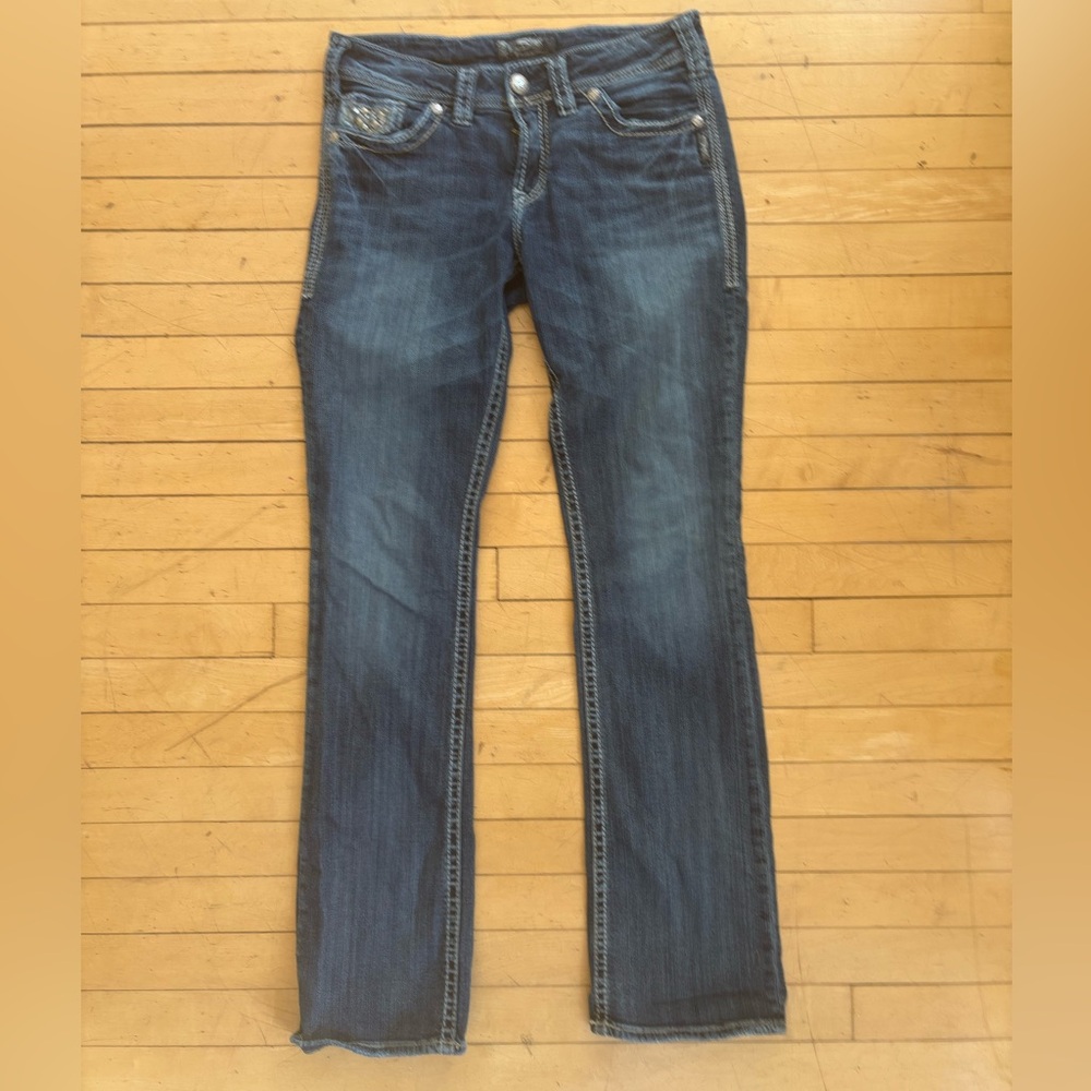 Women's Silver Jeans Co. “Suki Flap 17”” Jeans